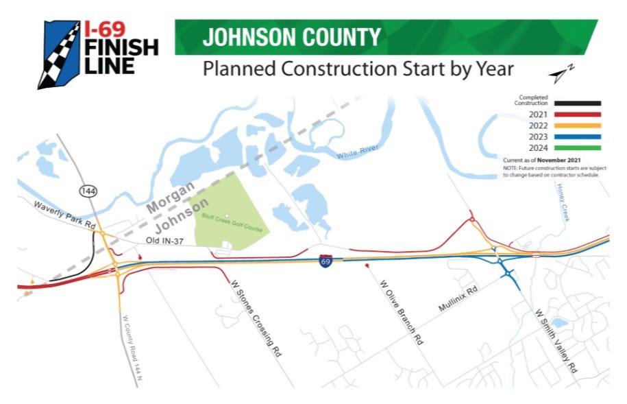 I 69 Project Maps I-69 Project: What's Ahead In 2022, Construction Map, Timeline, More