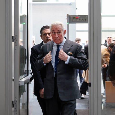 Roger Stone, a former adviser and confidante to fo
