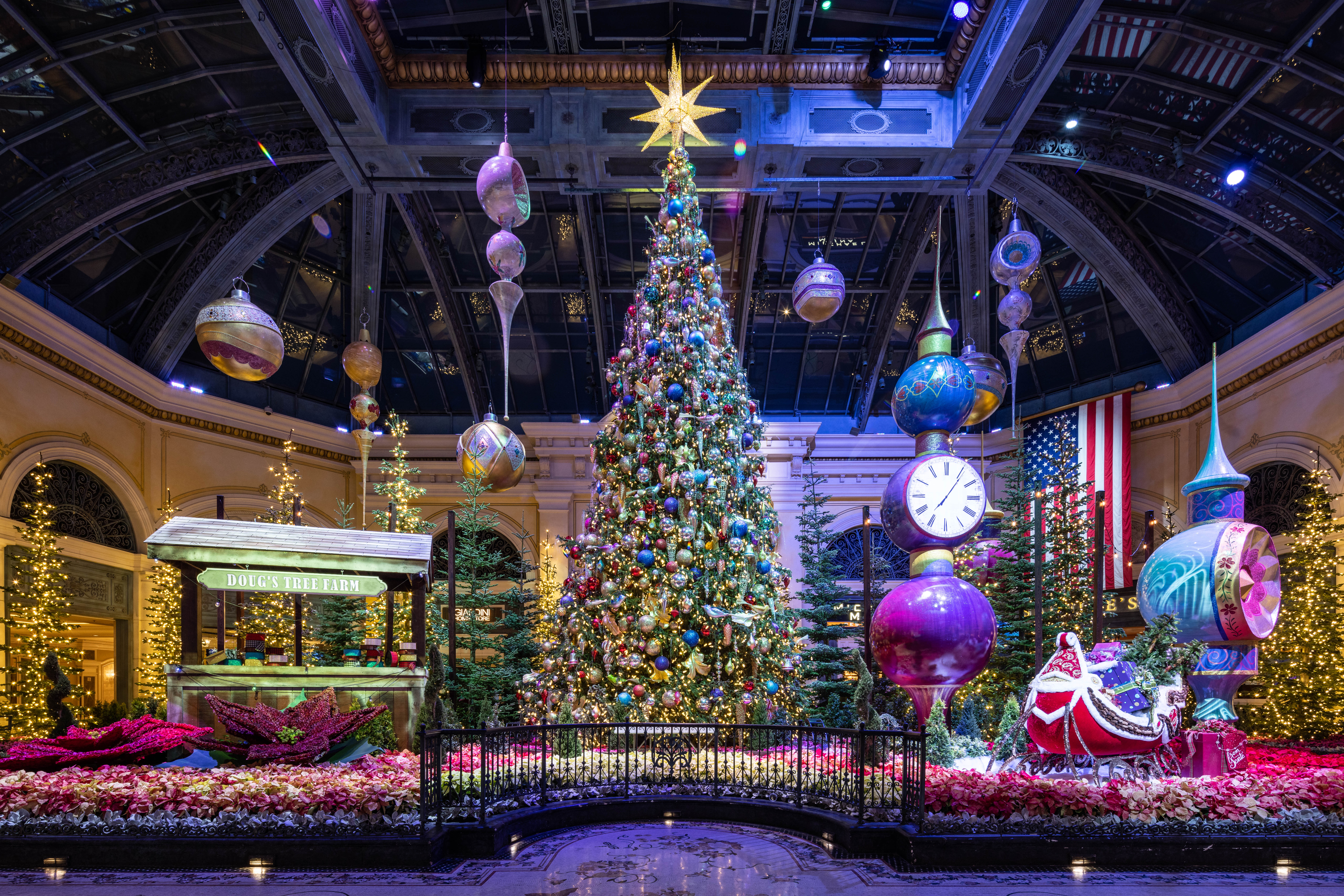 3D Las Vegas Christmas Ornament