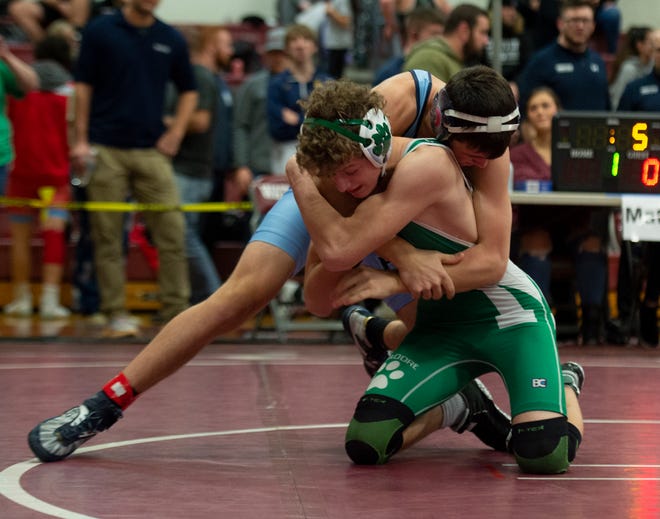 Waterloo D3  Classic, December 18, Atwater. 138 Tyler Paulus, Rootstown and Casey Pruitt, Mogadore.