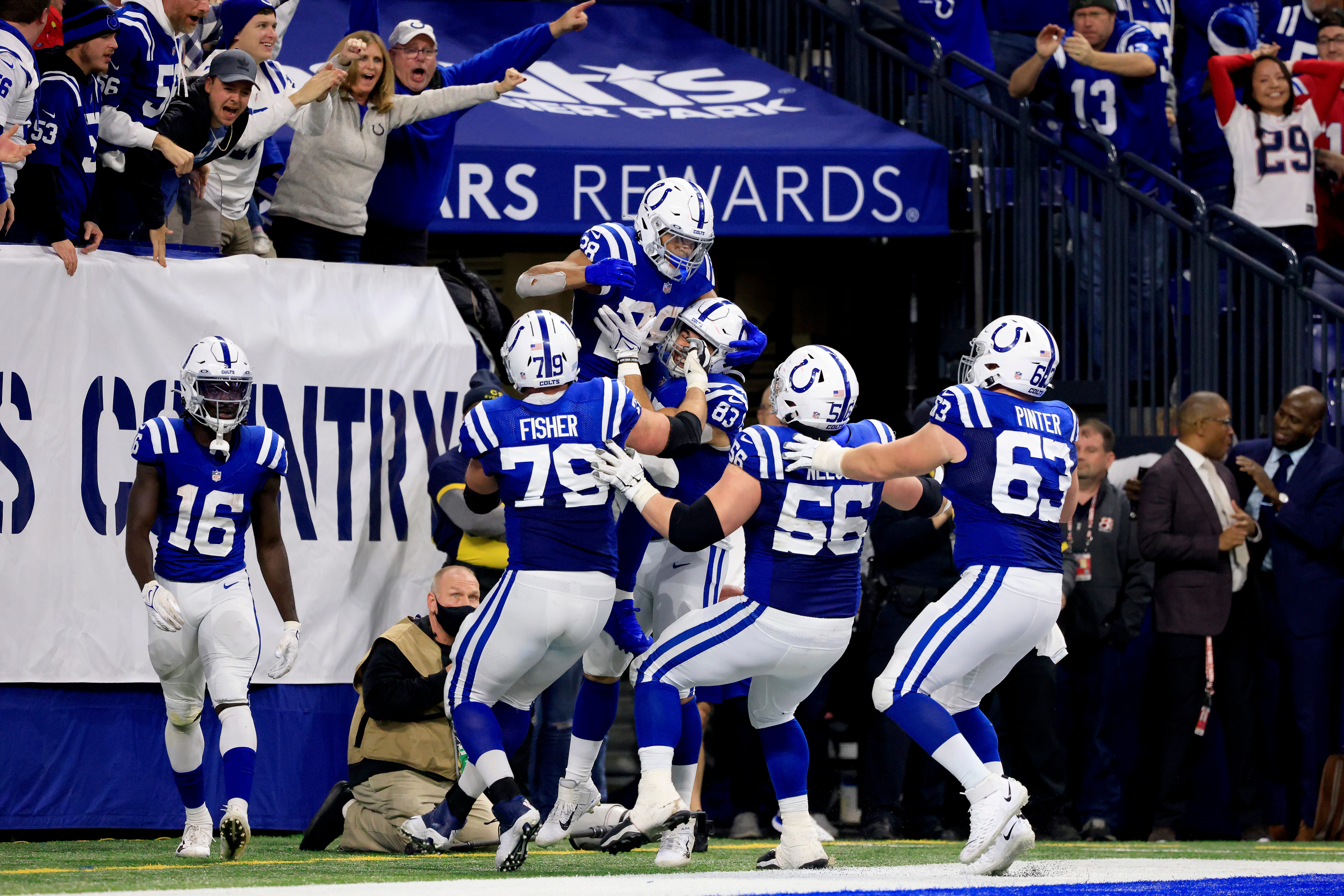 Colts halt Patriots  win streak and take big step towards playoff spot