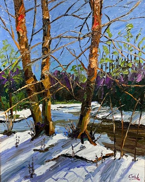 "River Birch" by James Cobb.