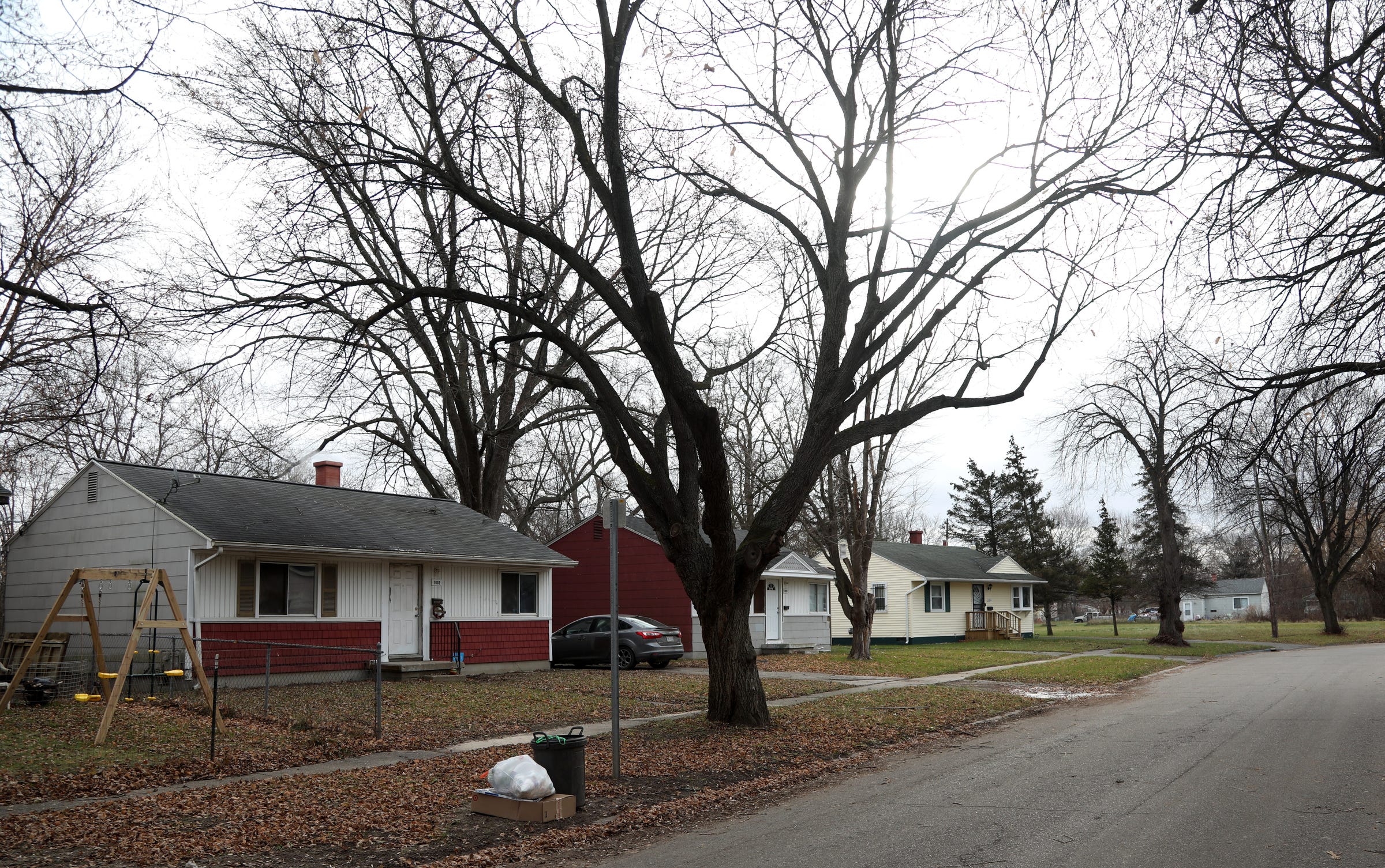 The Webster Woods neighborhood is across the street from the Dort-Carpenter Industrial Park, about a quarter-mile from the soon to be built Ajax Asphalt plant.