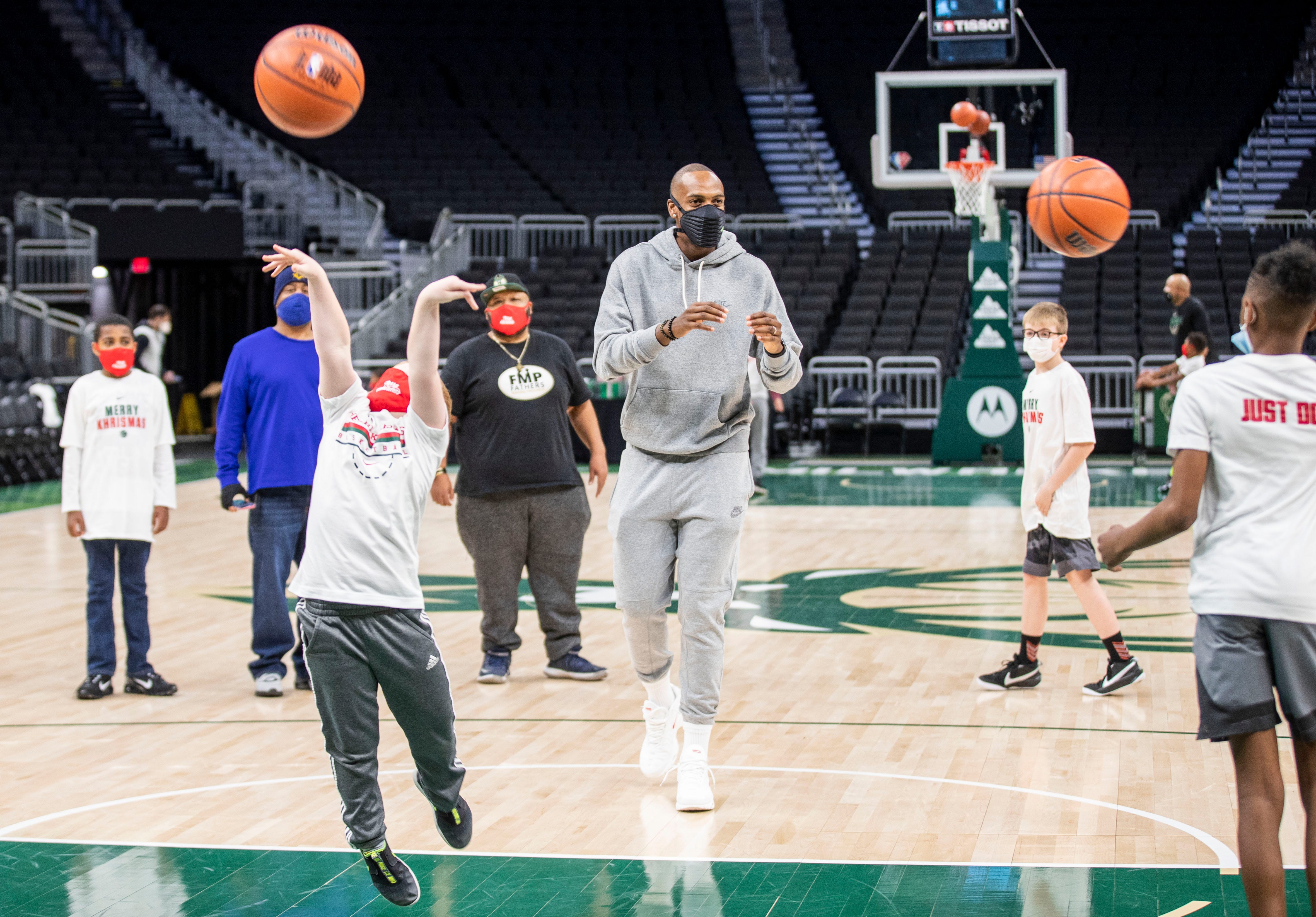 A giving spirit: How Bucks all-star Khris Middleton is trying to make an impact off the court