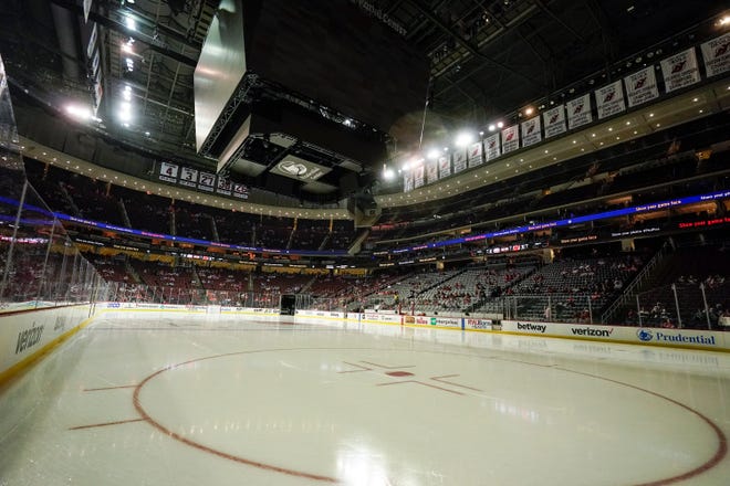 Prudential Center, home ice of the New Jersey Devils. (AP File Photo/Frank Franklin II)