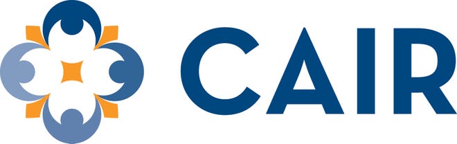 The logo for the Council on American-Islamic Relations (CAIR)