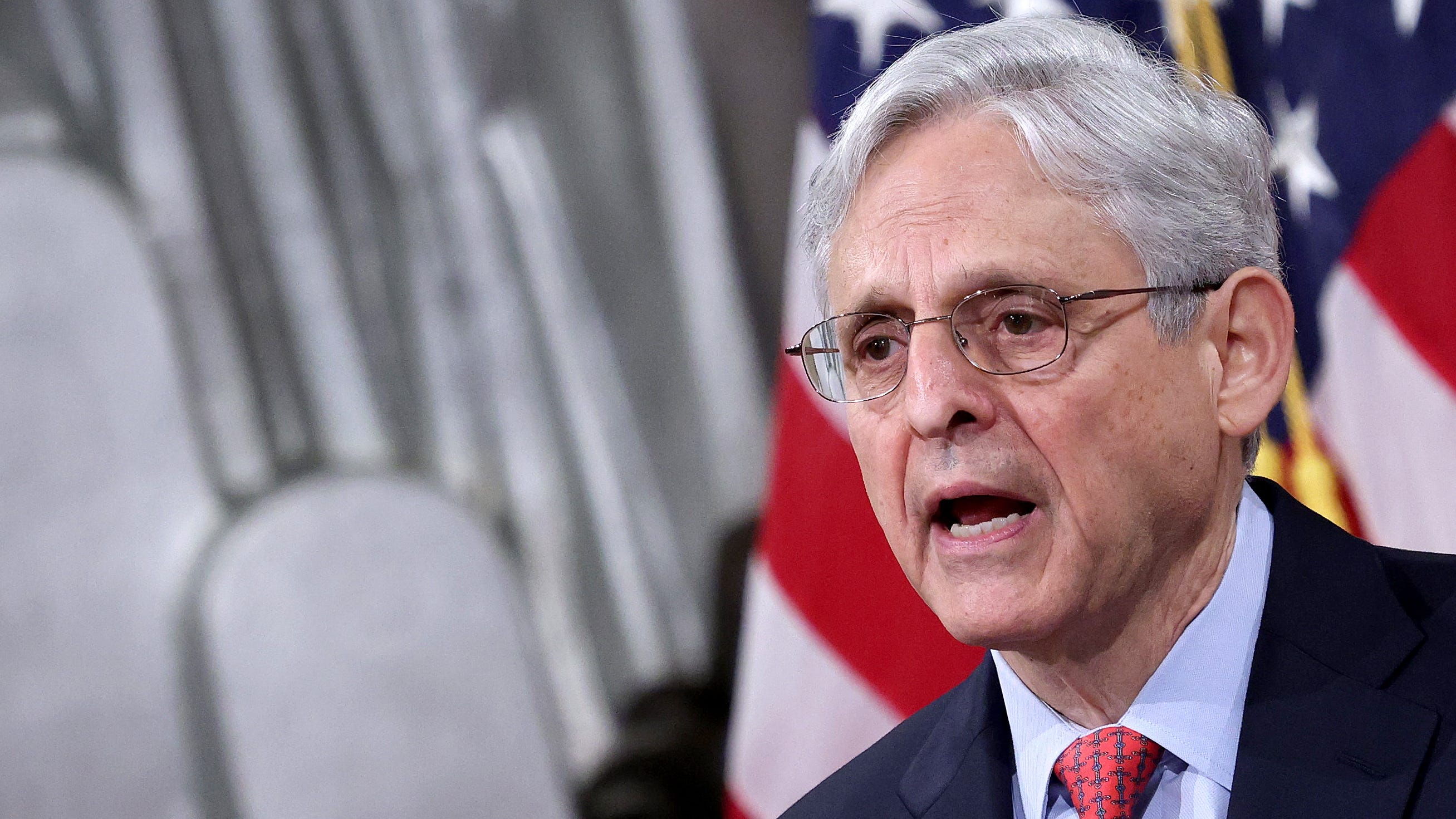 Attorney General Merrick Garland leads the Justice Department, which has brought charges against more than 700 people in the attack on the Capitol.