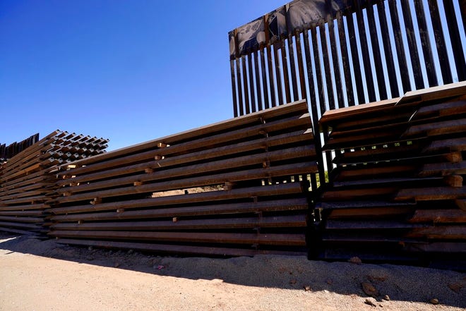 Badan perbatasan berwenang untuk membersihkan lokasi pembangunan tembok