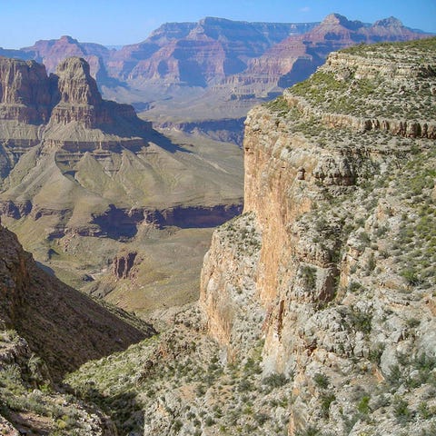 The Boucher Trail on the South Rim of Grand Canyon