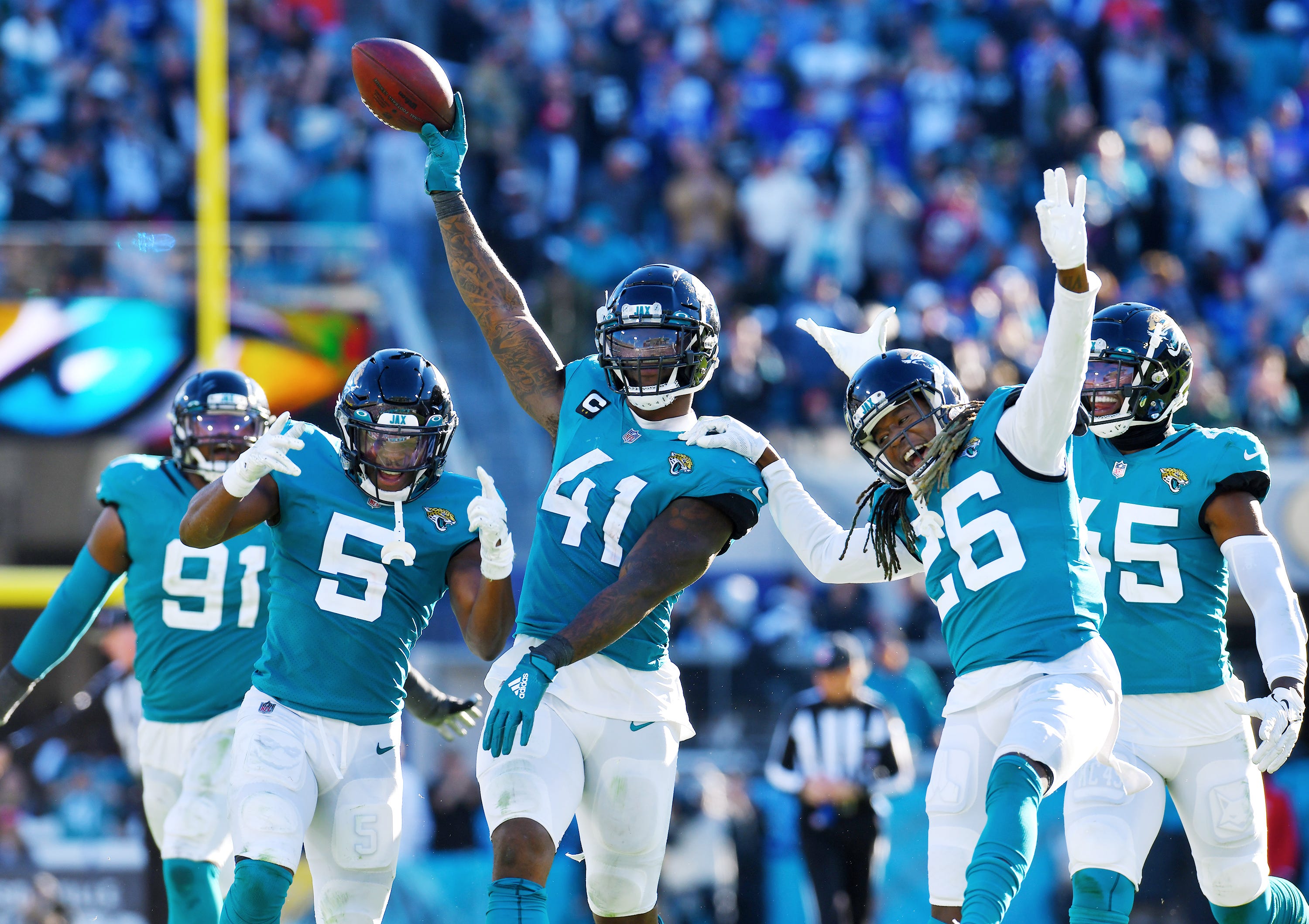 Jaguars' Josh Allen: Sustaining consistency problem with 2021 defense