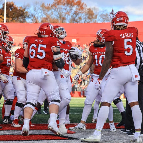 Rutgers Scarlet Knights quarterback Johnny Langan 