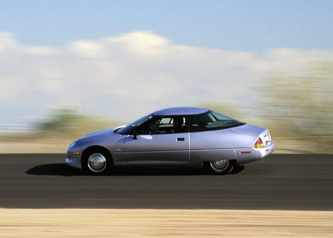 GM's EV1 was the first modern purpose-built electric vehicle.