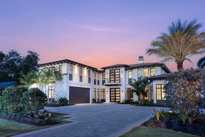 The Mayfair, built by Diamond Custom Homes on Yucca Road in Coquina Sands.