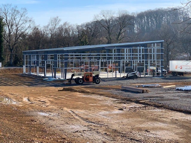 A new state driver’s license facility is under construction on Gore Road off Kingston Pike near Buddy's Bar-B-Q and Sonic, and will open in June or July.