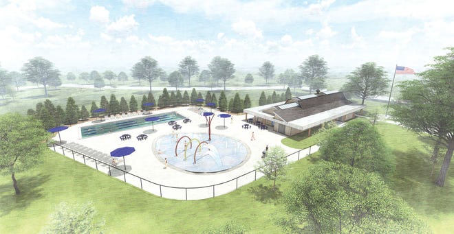 Cobalt Partners will hold public meetings for its plans to relocate village hall, add up to 36 single-family homes and redevelop a community pool. A neighborhood pool and splash pad on the Longacre Park site could also include a playground.