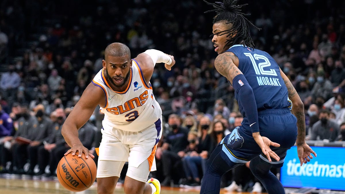Phoenix Suns vs. Memphis Grizzlies, 27 Desember 2021