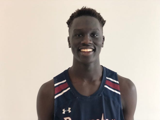 Taylor Bol Bowen is a 6-foot-9 five-star 2023 small forward at New Hampshire's Brewster Academy. The Duke target was in the Triangle this week for the annual John Wall Holiday Invitational basketball tournament.