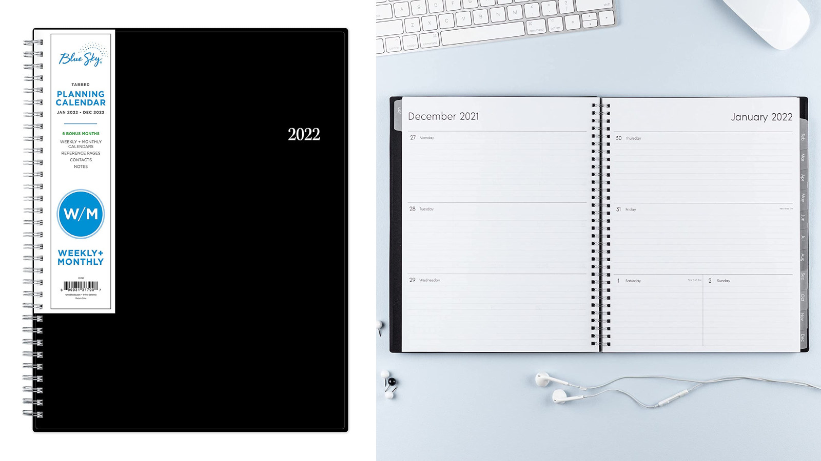 Weekly Organizer | 2021 Wellness Weekly Planner 2021-2022 Organizer 2021 Wellness Planner Weekly Monthly Planner