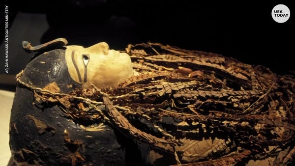 Mummy of pharaoh 'digitally unwrapped' after 3,500