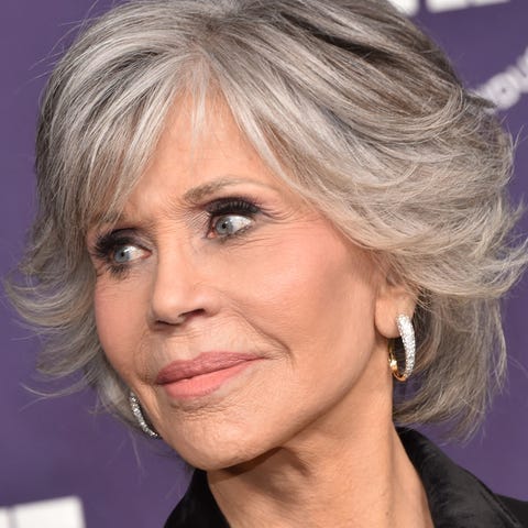 Jane Fonda attends the 2021 Women in Film Honors c