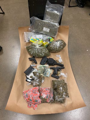 Columbus police located 17 illegally possessed firearms and arrested 20 suspects wanted for felonies during a targeted 18-hour enforcement effort in Linden.