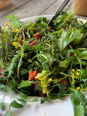 Microgreens make excellent additions to salads.