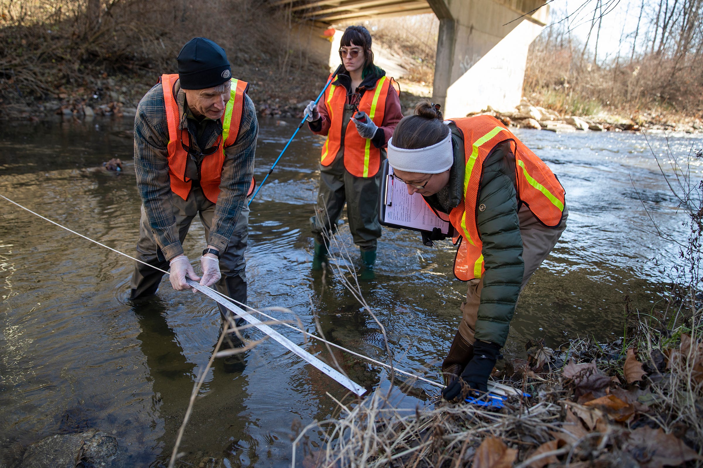 White River cleanup starts with testing smaller streams