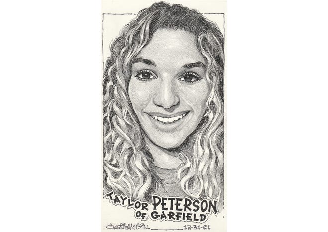 Taylor Peterson of Garfield AOW 12/31/21