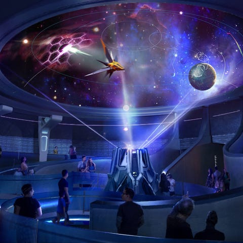 An artistic rendering depicts the Xandarian Galaxa