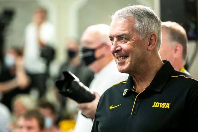 Longtime Iowa athletics director Gary Barta served as chairman of the College Football Playoff Committee the past two years.