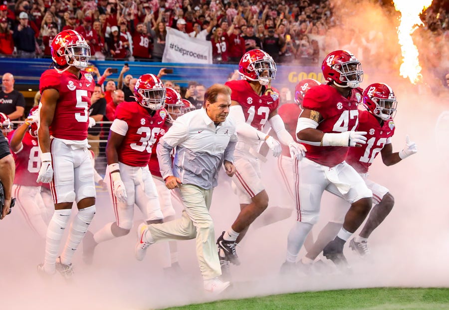 Nick Saban, who turns 71 on Halloween, is leading another Alabama charge to a potential championship.