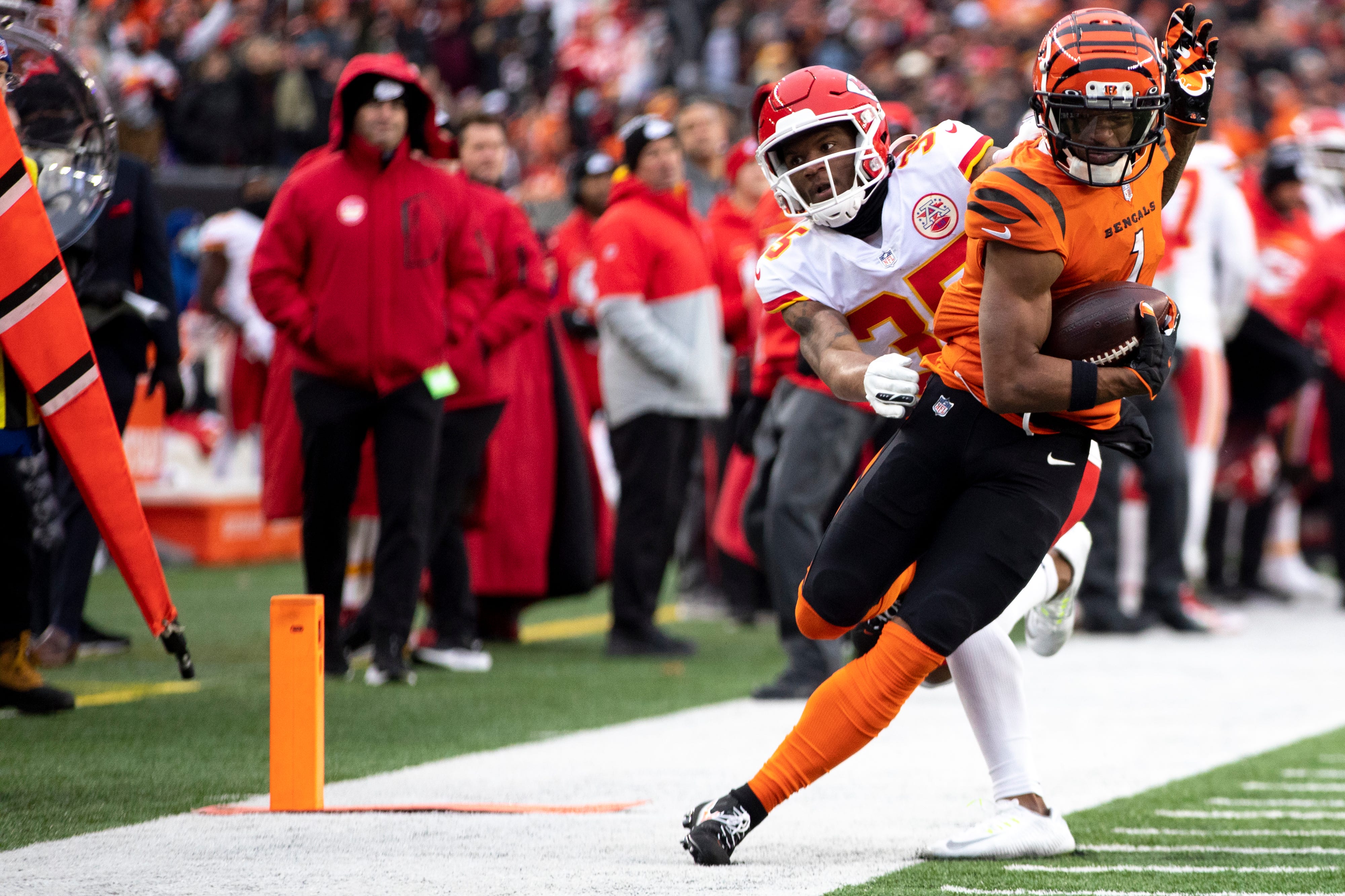 Bengals star Ja'Marr Chase vs Chiefs in the AFC Championship