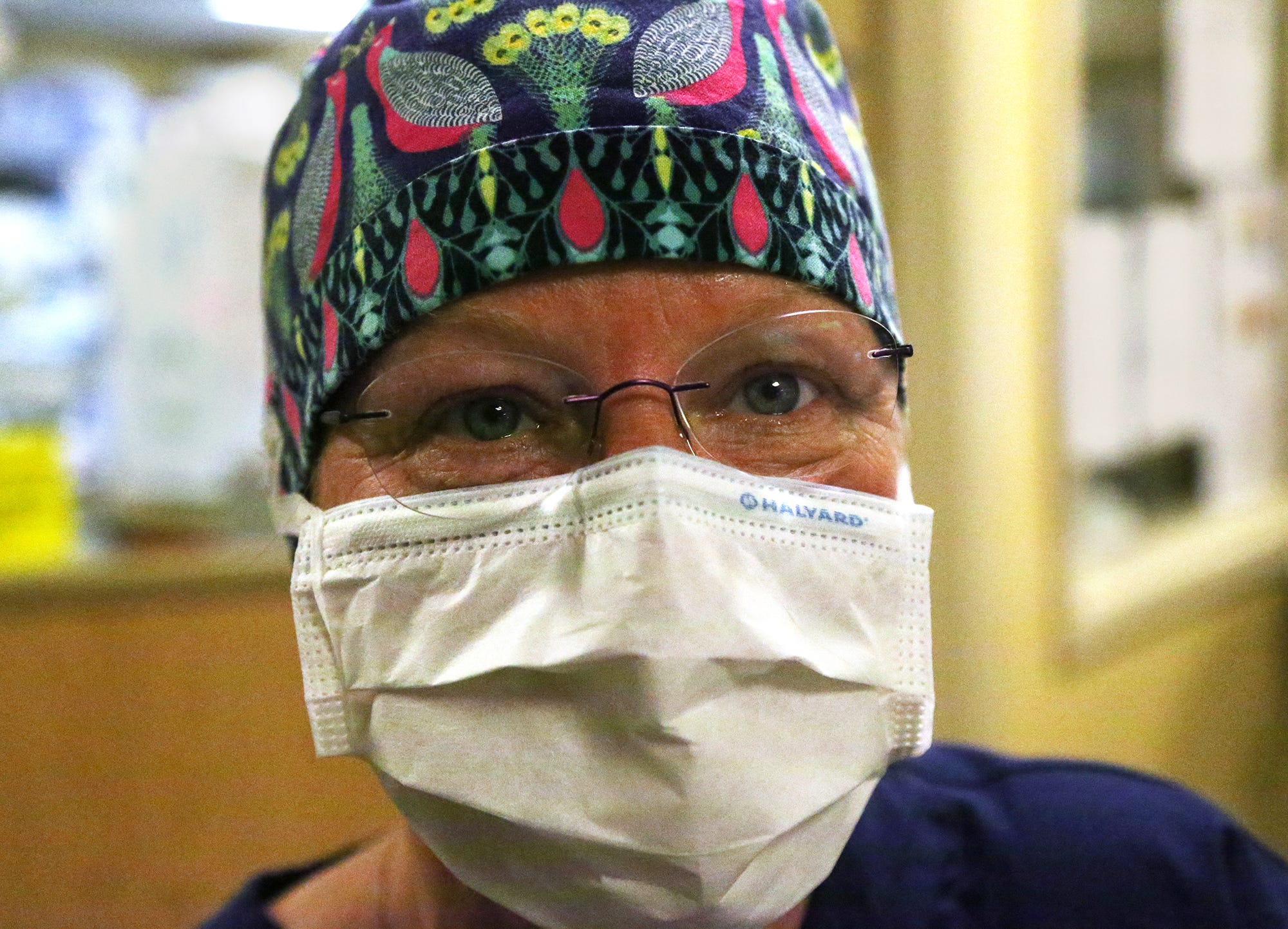 Lisa Warren is a registered nurse in the Critical Care Unit at Wentworth-Douglass Hospital.