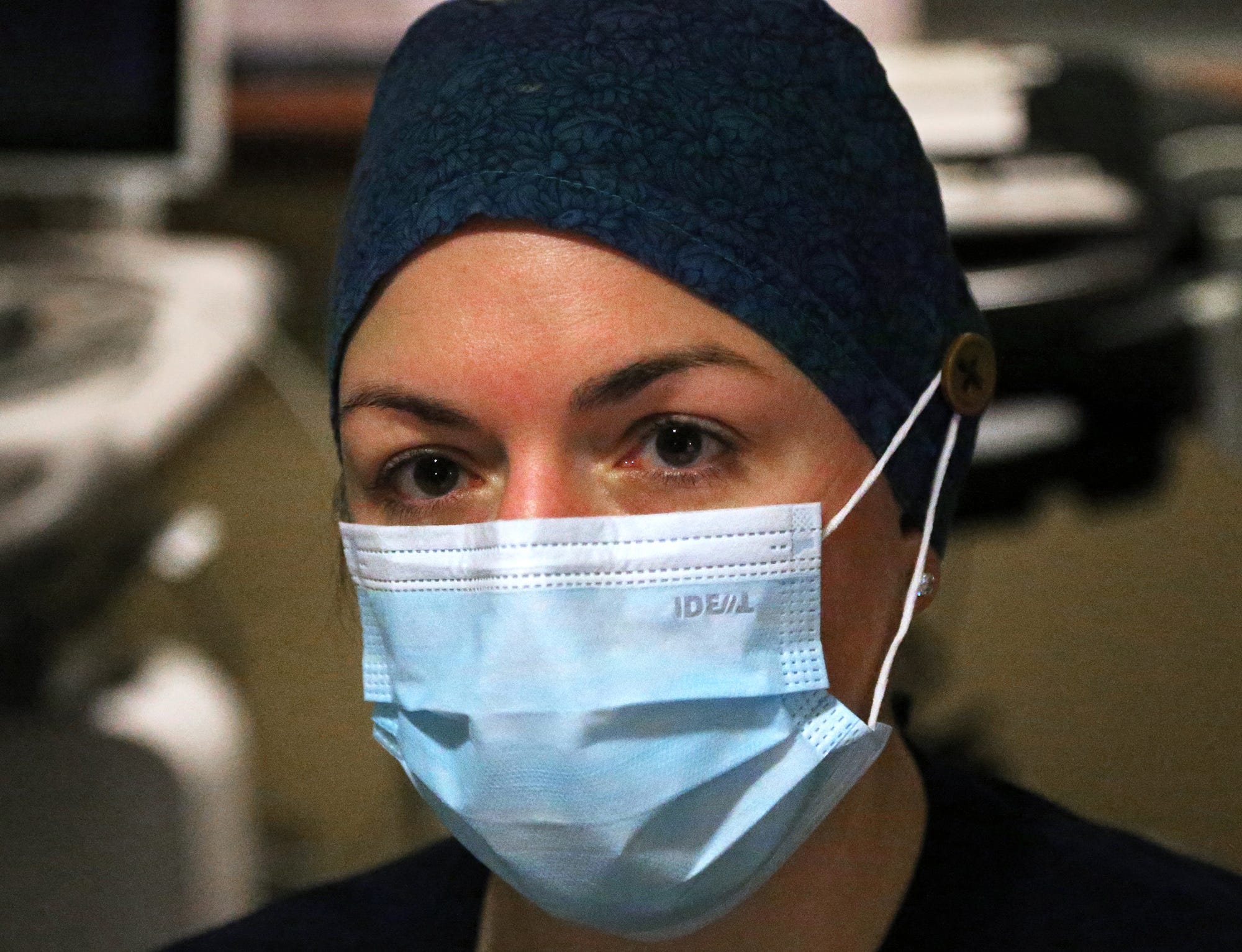 Becky Roy is a registered nurse in the Critical Care Unit at Wentworth-Douglass Hospital.