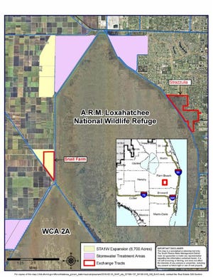 The U.S. Fish and Wildlife Service wants to do a controlled burn of the Strazzulla Tract south of the Village of Wellington and on the east side of the Arthur R. Marshall Loxahatchee National Wildlife Refuge.