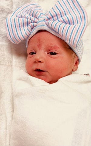 Kaisleigh Brooke Mixon was born at 12:30 a.m. Saturday, New Year's Day. She is the first baby born in 2022 in Tallahassee.