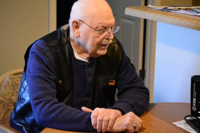 Raymond Sloan, 84, talks about his in-home health sensor system developed by the University of Missouri.