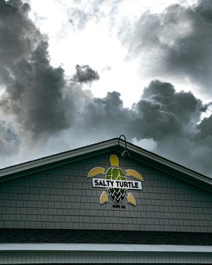 Salty Turtle Beer Company is located at 103 Triton Lane in Surf City.