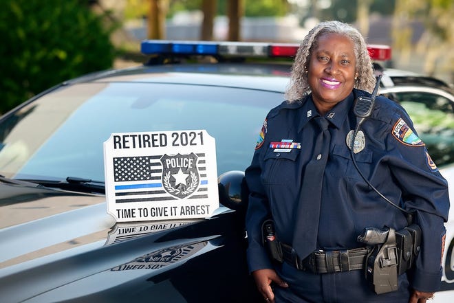 Officer Carol Bradley has spent 30 years serving the city of Winter Haven.