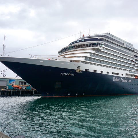 The 2,104 passenger Eurodam was the first of two S