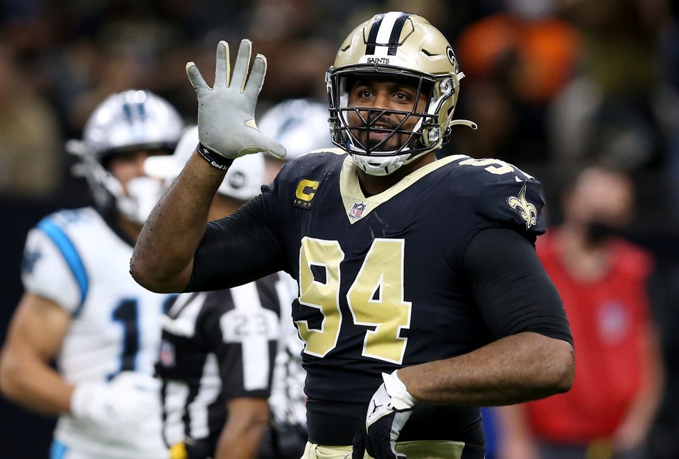 New Orleans Saints DE Cam Jordan ranked No. 10 among NFL edge rushers