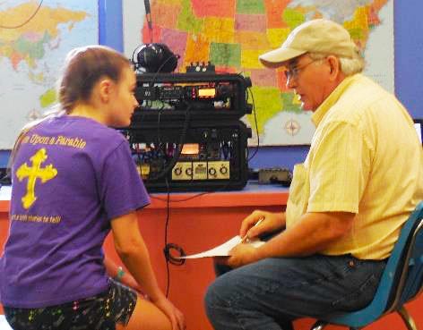 Members of the Oak Ridge Amateur Radio Club interact with Museum visitors at Third Sunday Open House each month.