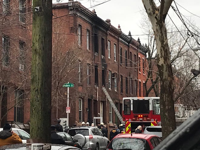 Fatal fire that took place at the 800 block of N. 23rd St. in Philadelphia, PA. Authorities have reported 13 dead including 7 children. Joe Lamberti- GannettNJ USAToday Network