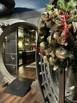 Dec. 29, 2021: The Vault, a meeting space inside Richter & Phillips jewelry store, was converted from a bank vault.