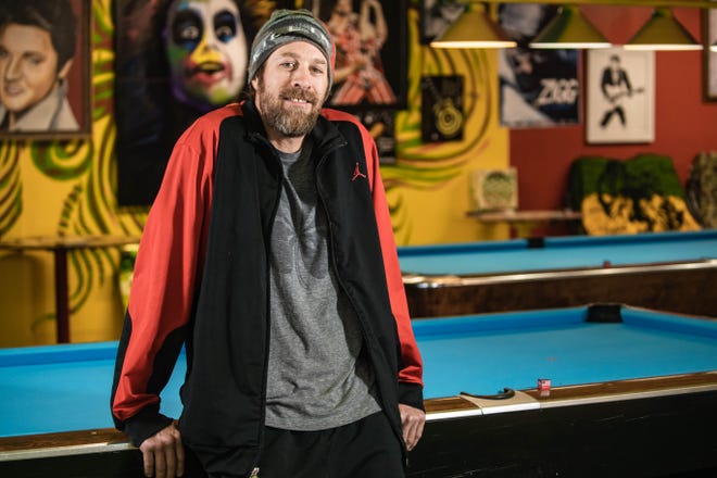Ramsay Lengal opened Sassy Grass Juice Bar in Las Cruces in March 2021. The location has a juice bar, CBD shop, local art for sale and pool tables. Pictured Jan. 5, 2021.