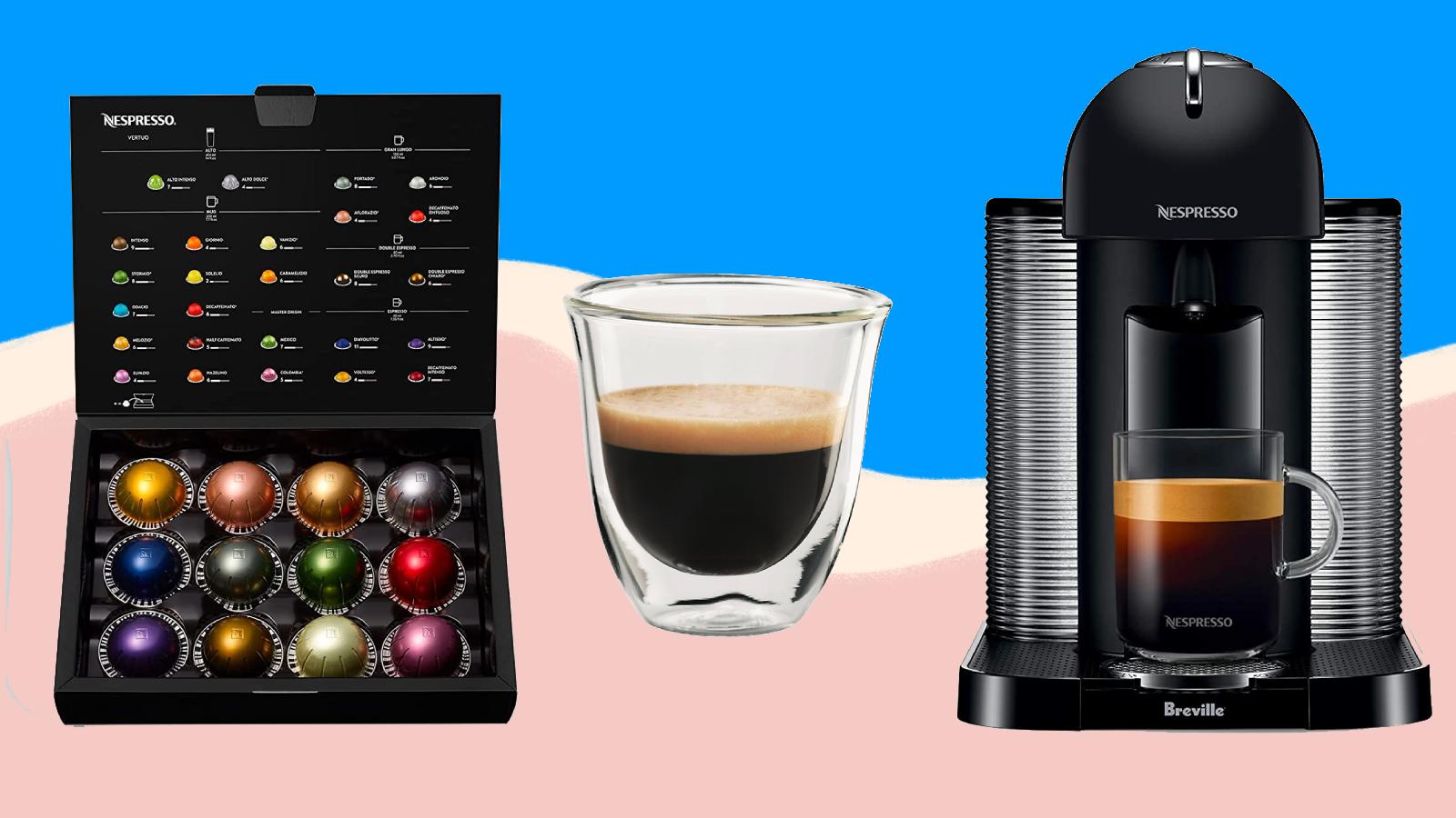 Where Nespresso pods and Vertuo capsules