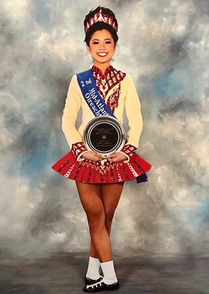 Hannah Cunniffe of Basking Ridge, a senior at Mount Saint Mary Academy in Watchung, placed second overall in the competition. She is now qualified to participate in the World Irish Dancing Championships to be held in Belfast in April 2022.