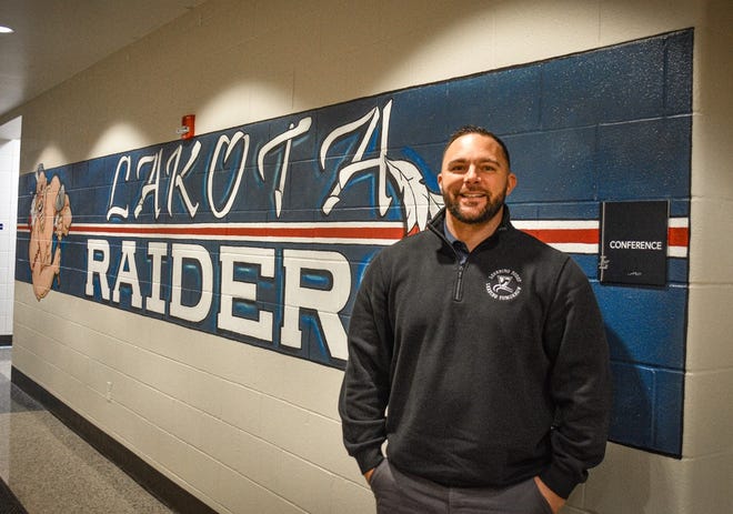Raider Head football Coach Mike Lento not only led his team through tragedy this school year, but he also led them into the school’s first playoff games. Now, he is being honored with two prestigious coaching awards.