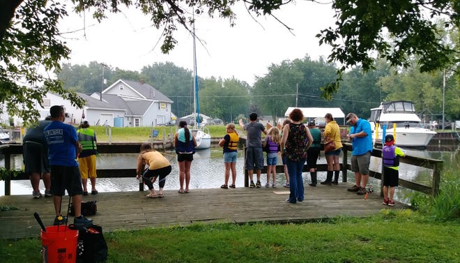 Many attended a Fishing Derby last July at the Monroe Boat Club. The club and two school districts are restarting a Fishing Club this month.