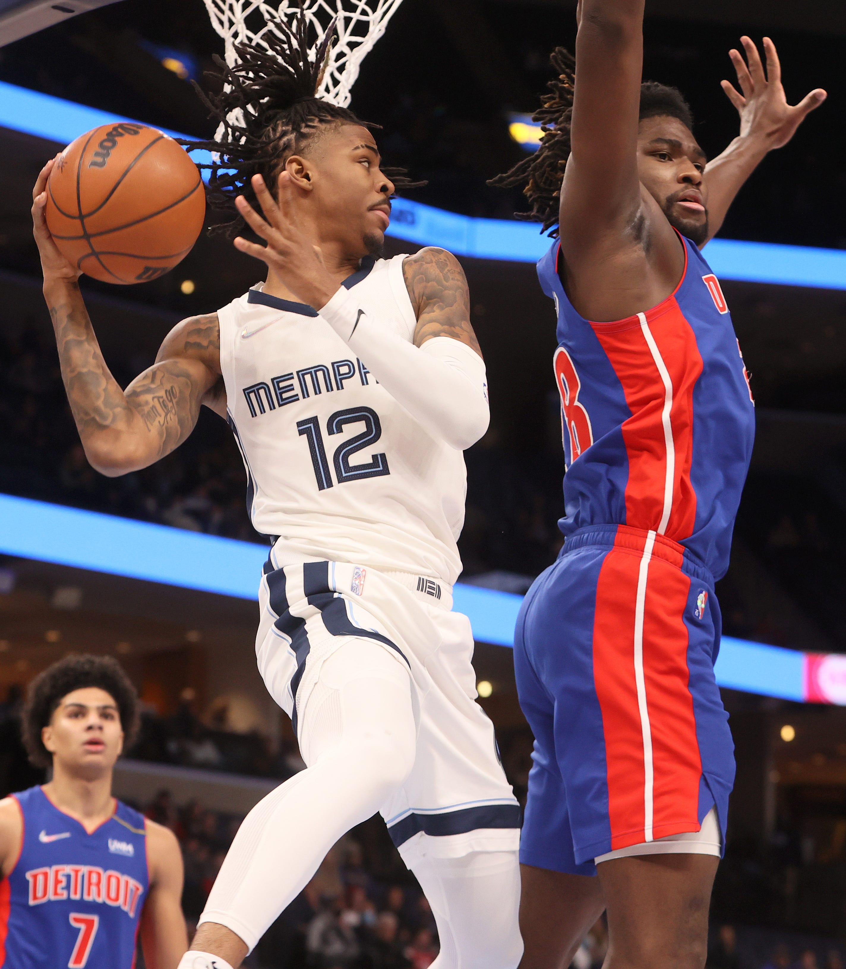 Memphis Grizzlies score vs. Detroit Pistons live score updates